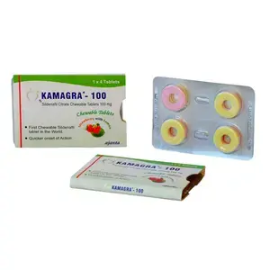 Kamagra bombone – pakovanje i bombona u ruci